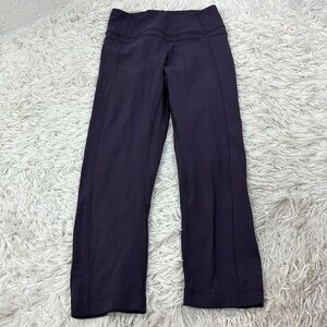 🔥$SALE$🔥 Lululemon Pushing Limits Crop (Nulu 21") Boysenberry